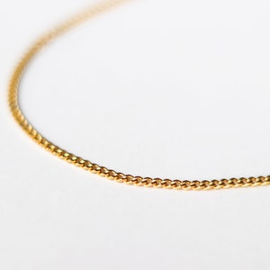 Anklet for men, man ankle bracelet, waterproof gold link chain anklet, gift for him, mens jewelry, minimalist anklet, fathers day, customise image 10