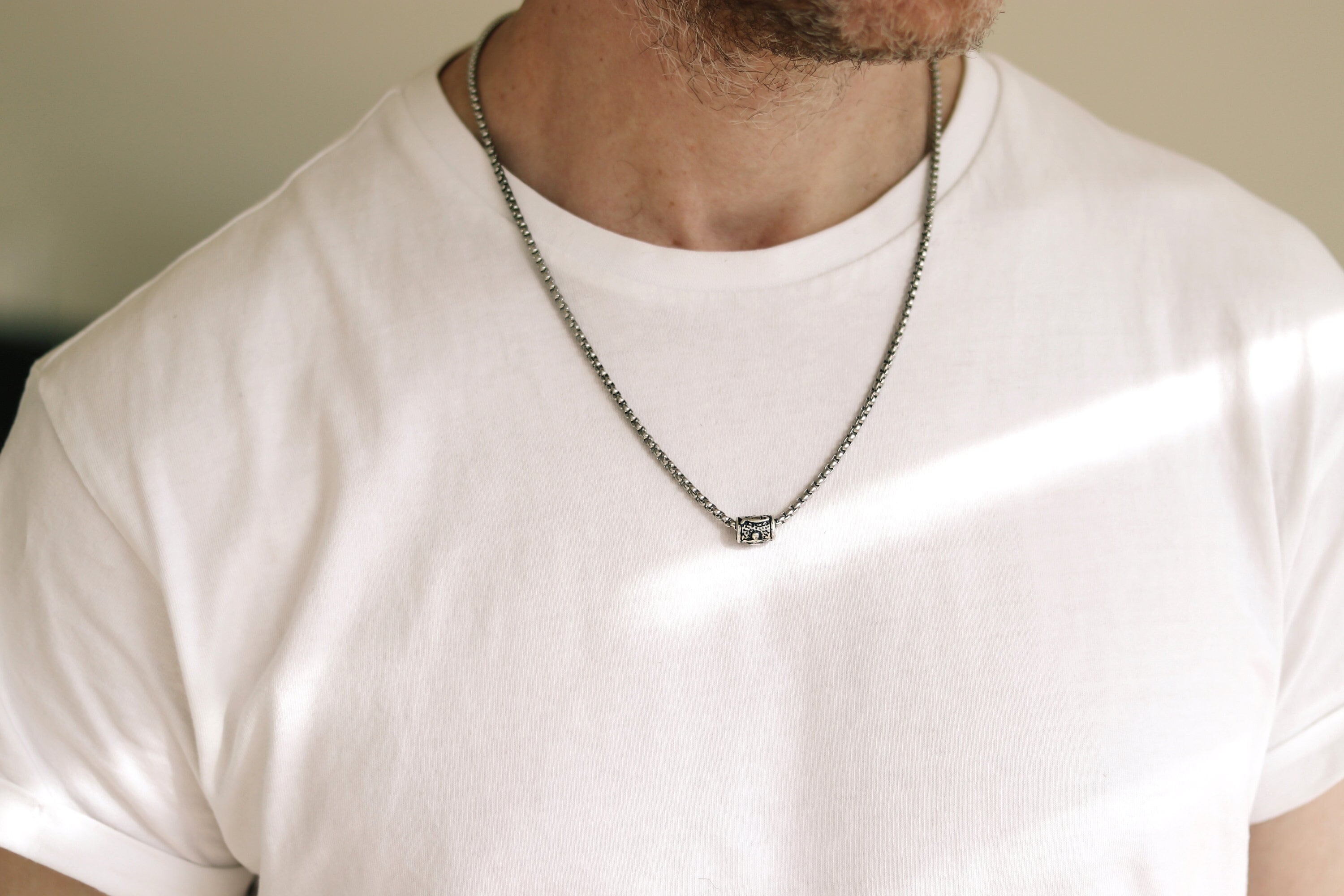 Hamsa Necklace for Men Men's Chain 