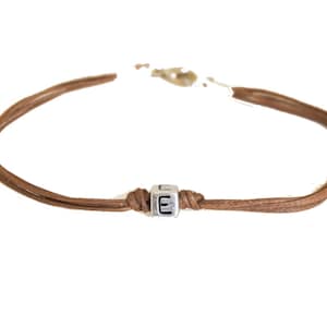 personalized initial name bracelet for men