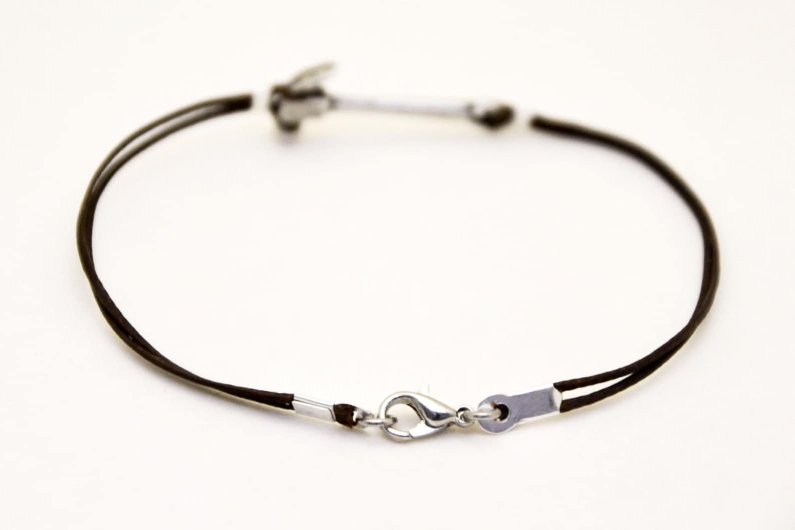 Hammer Bracelet Men's Bracelet Silver Hammer Charm Etsy