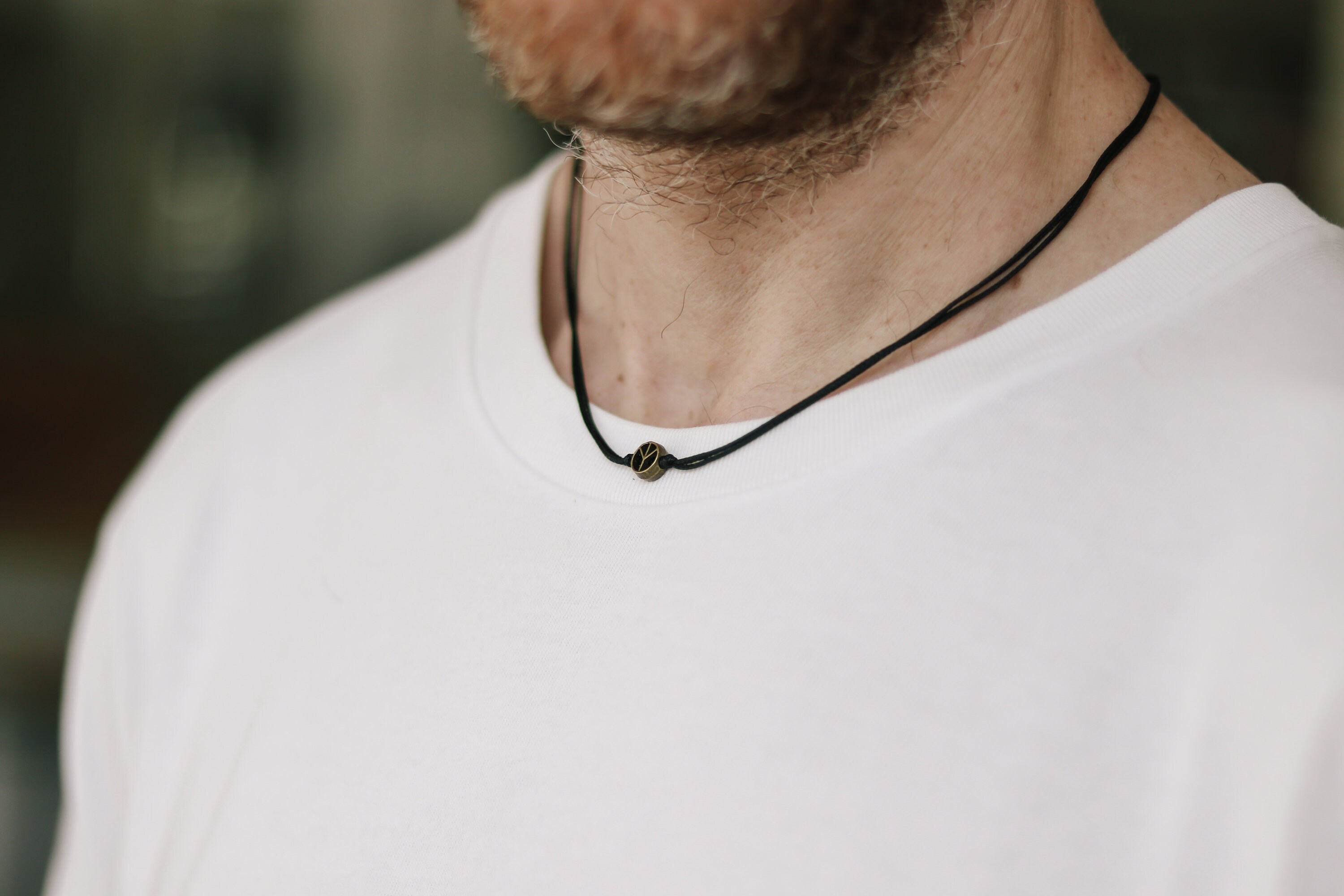 Peace Necklace for Men Men's Necklace 