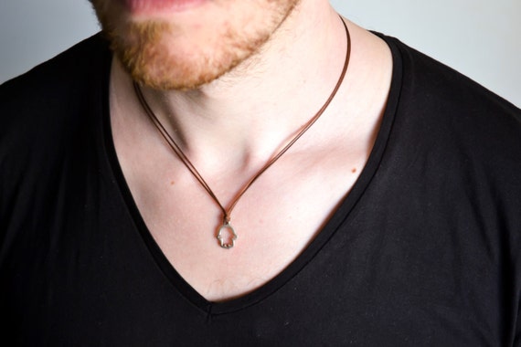 Hamsa Necklace for Men Men's Necklace 
