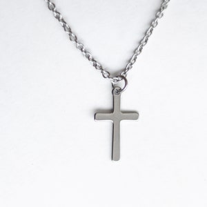 Cross necklace for men