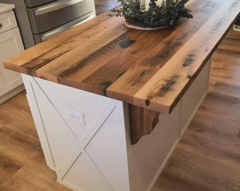 Reclaimed Oak Custom Counter Top