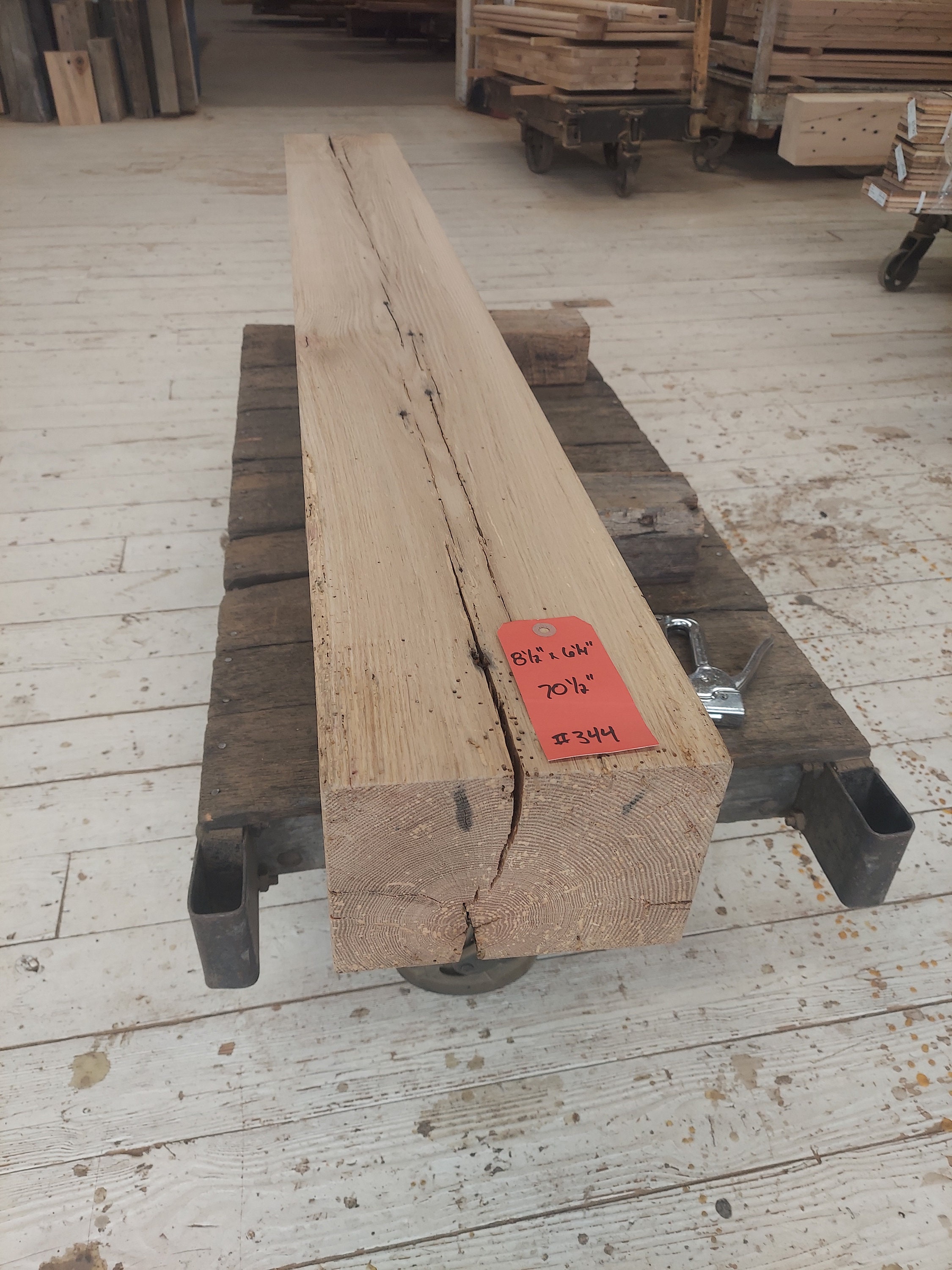 8 1/2x 6 1/4x70 1/2 Reclaimed Oak Mantel - Etsy