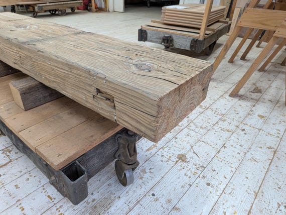 13 "x 5 1/2 "x different length Reclaimed Antique Heart Pine Mantel, Shelf, Rustic, Farmhouse, Barnbeam (ORIGINAL)