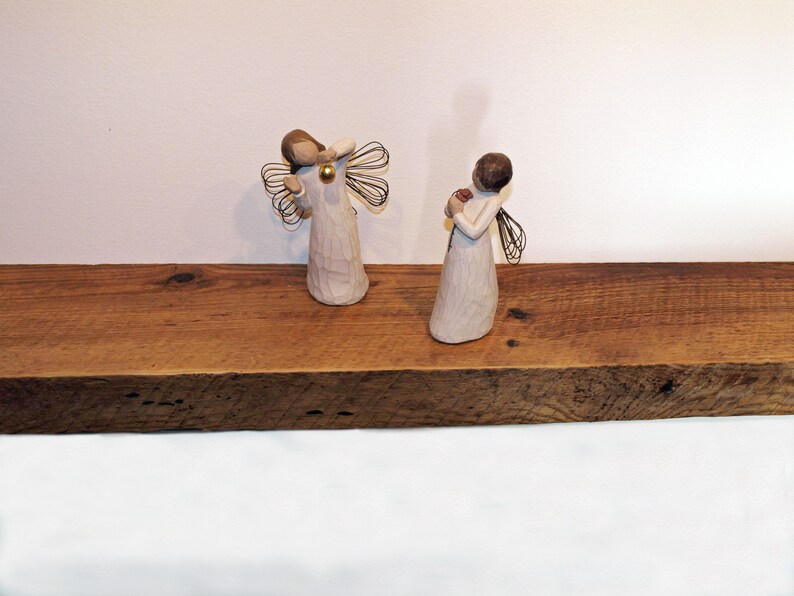 Rustic Reclaimed Pine Floating Shelf Shelves Antique Etsy