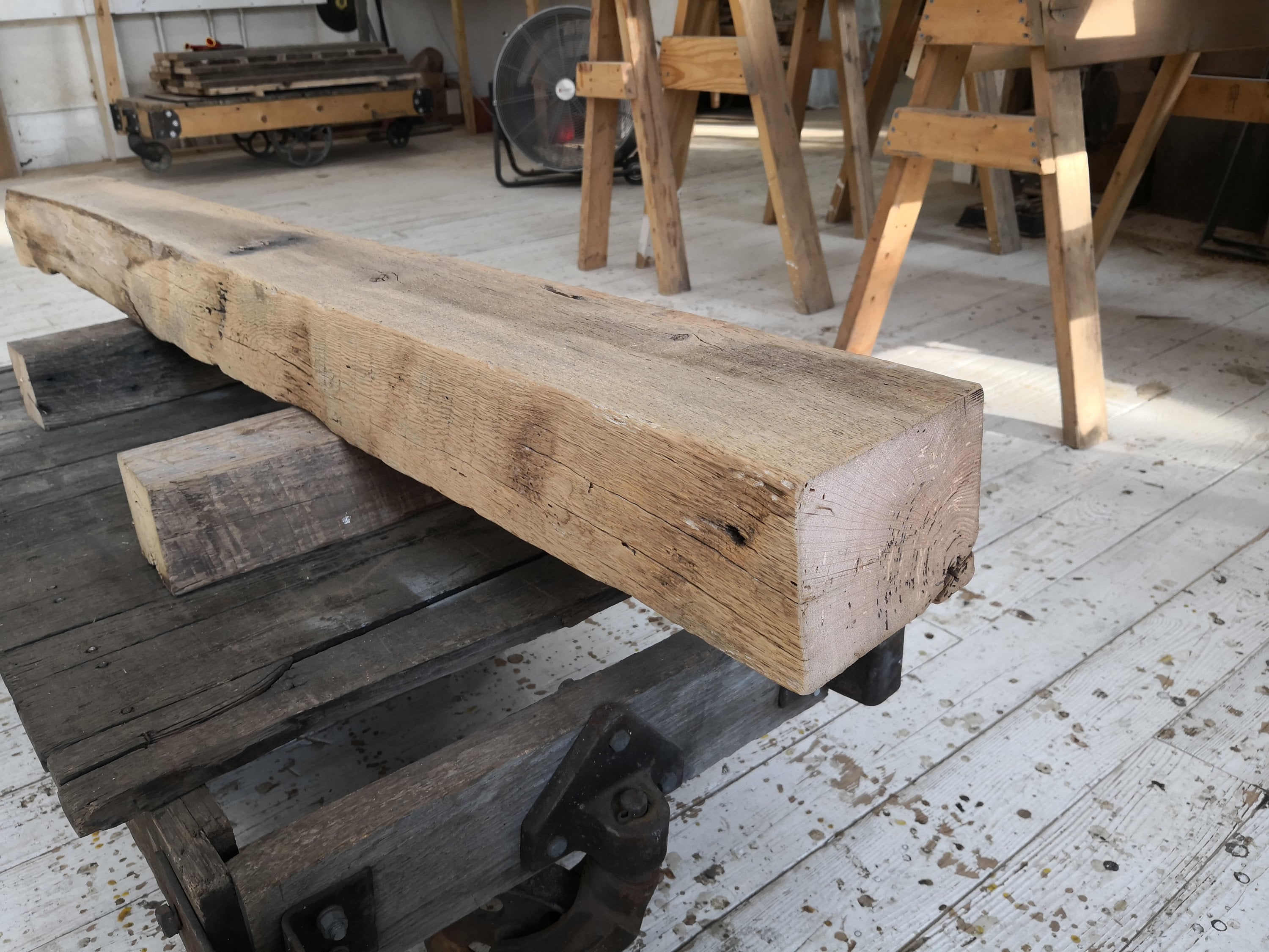 5 3/4 X 4 1/2 X 67 Reclaimed Oak Wood - Etsy