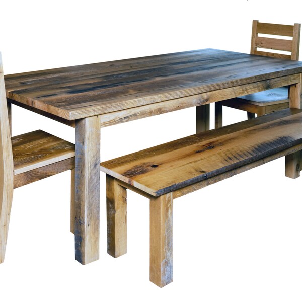 Reclaimed Wood Table Etsy