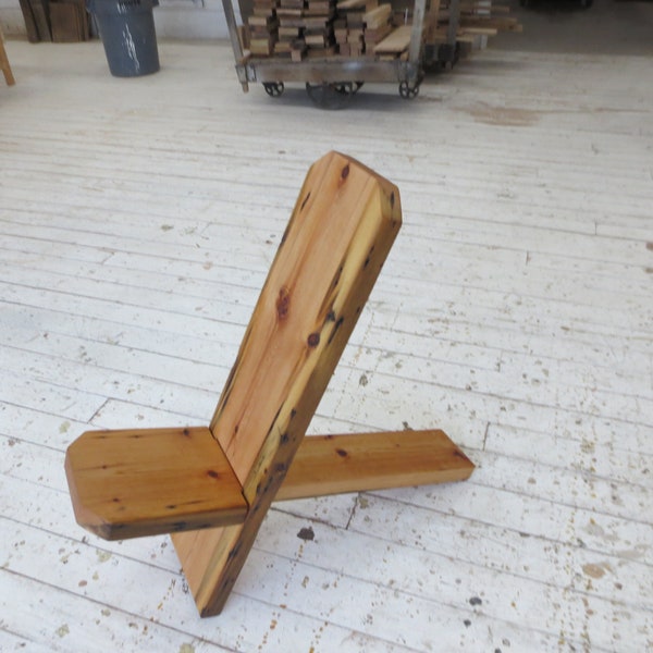 Viking Campfire Chair/ Reclaimed Hemlock Fir
