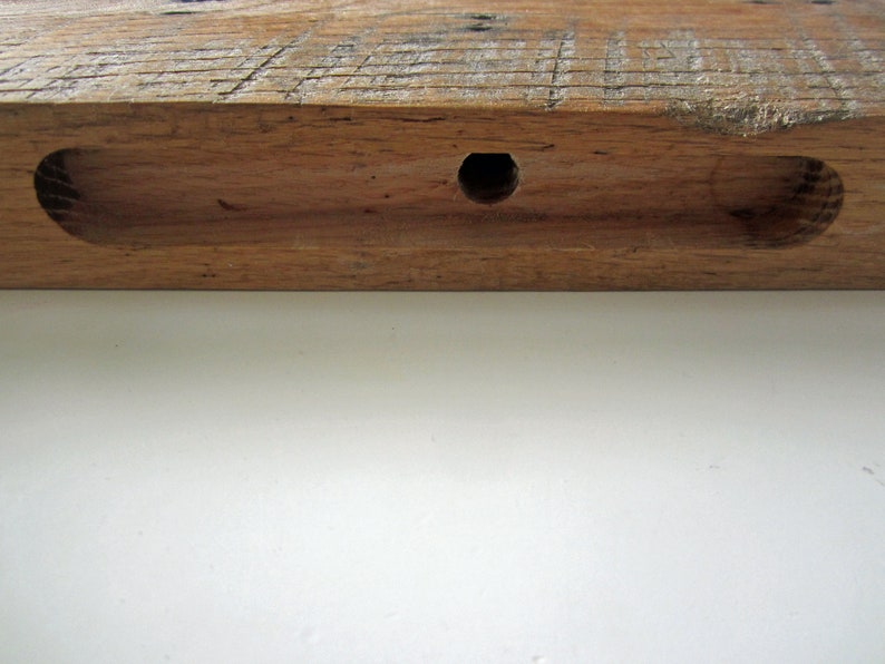 Rustic Reclaimed Oak Floating Shelf Shelves Antique Etsy