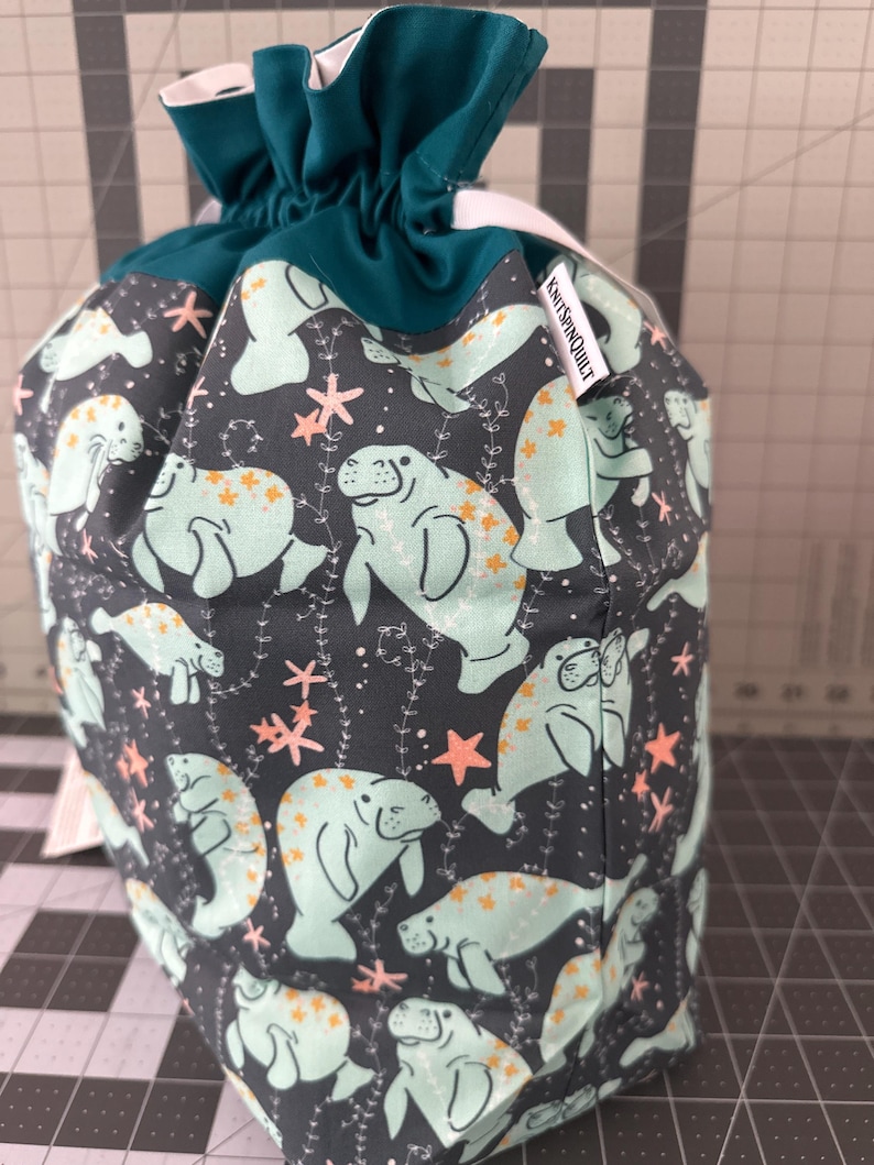 KnitSpinQuilt Project Bag - Thumbnail 2