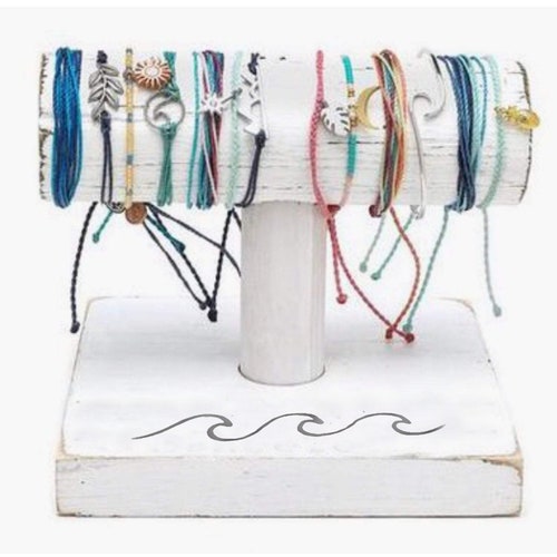 Pura Vida Bracelet & Jewelry Tree Holder 100 Wood Stand and Etsy