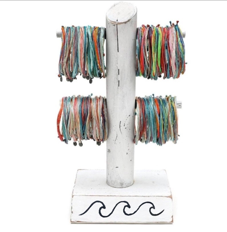 Pura Vida Bracelet & Jewelry Tree Holder 100 Wood Stand and Etsy