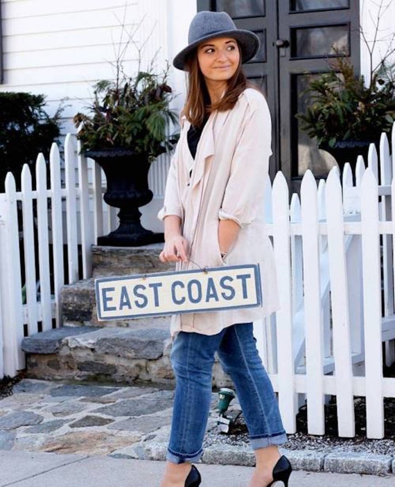 East Coast Wood Sign - Original Brandy Melville Sign
