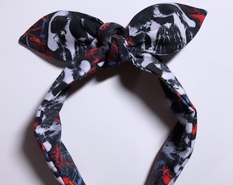 Deftones Inspired Bow Headband