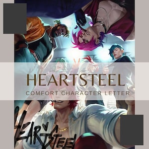 Carta personalizada do seu personagem de conforto - Heartsteel