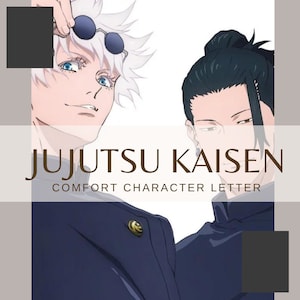 Personalisierter Buchstabe von Deinem Komfort Charakter - Jujutsu Kaisen