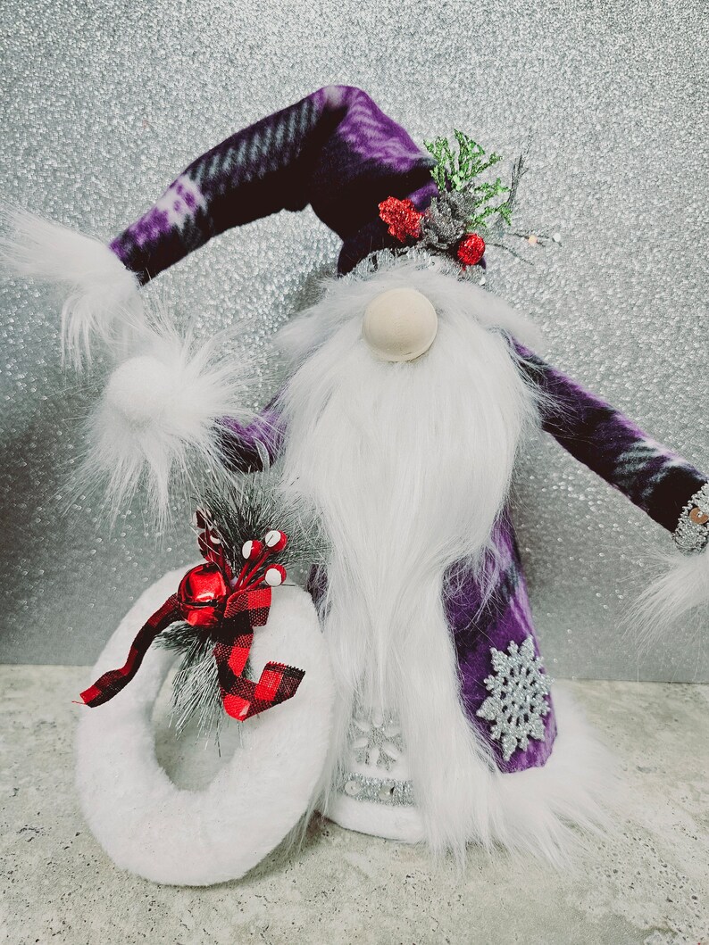 Christmas Gnome Tree Topper Etsy