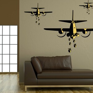 B-25 Bombers World War 2 Airplane Wall Decal Vinyl Aviation Sticker ...
