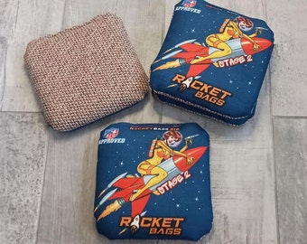Stage 2 Ginger Rocket ACO Cornhole Bags- 5.5/9