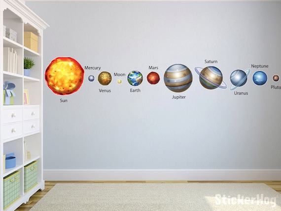 Pegatinas de pared (Sistema Solar) - Pegatinas de pared - Decoración para  pared - Hogar y vida - Canon Creative Park