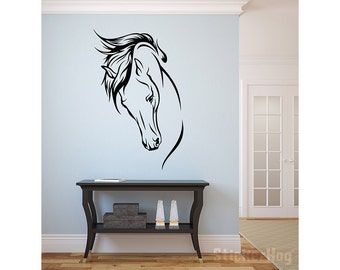 Horse vinyl wall decal graphics 29"x45"