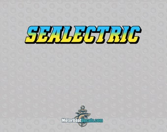 Sealectric Name Decal