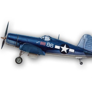 Airplane Wall Decal Black Sheep Squadron F4U Corsair Major Greg ...