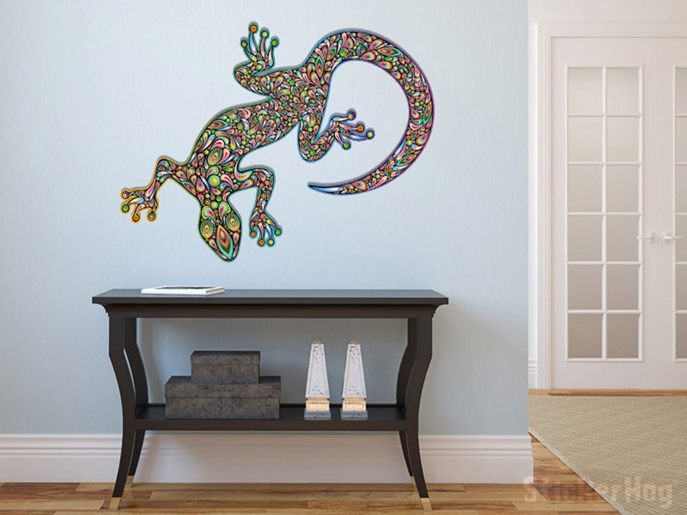 Reptile wall store decals