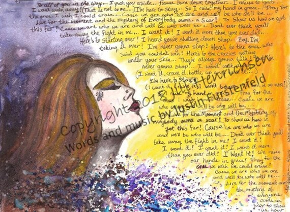Blue October S I Want It Lyrics Design Etsy