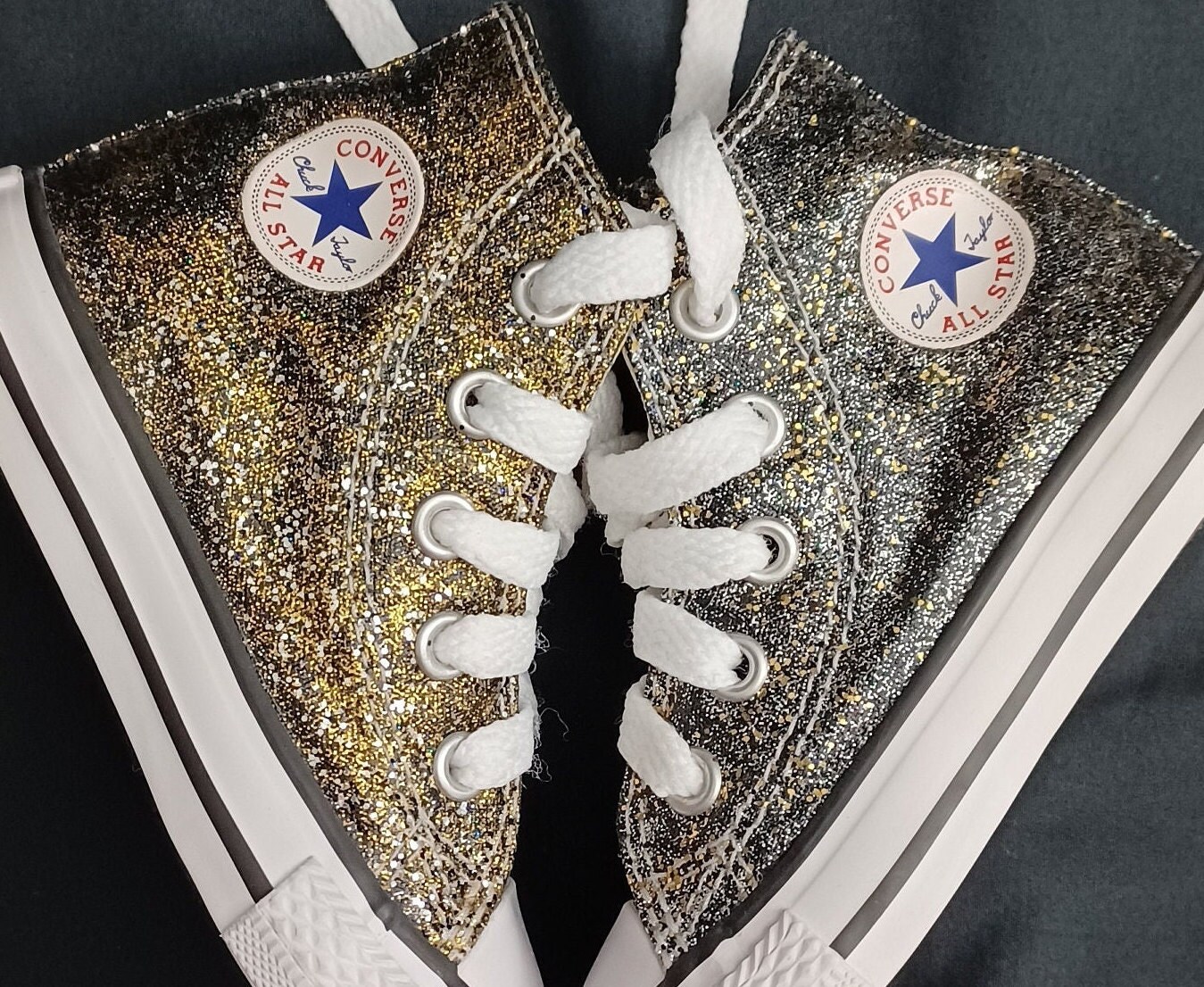 glitter converse shoes