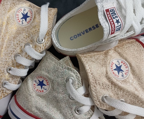 glitter converse size 1