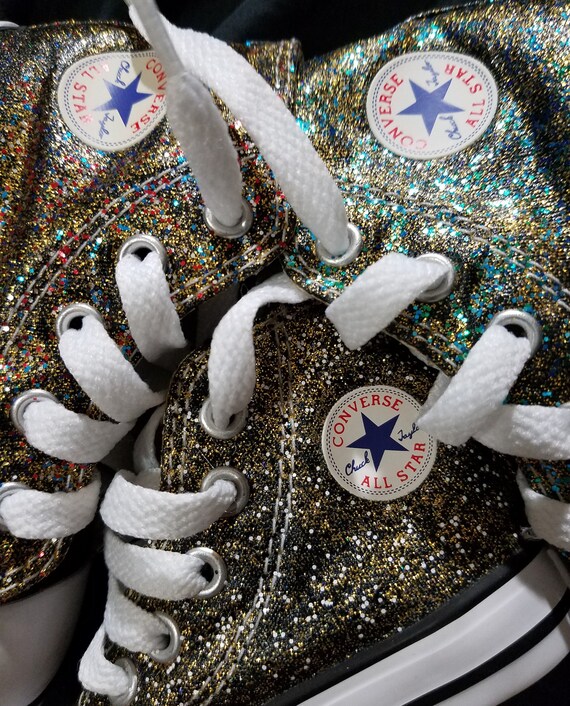 kids sparkle converse