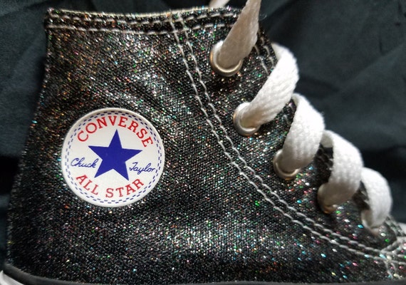 multi glitter converse