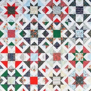 Polar Star Quilt Pattern - Yardage - Fat Quarters