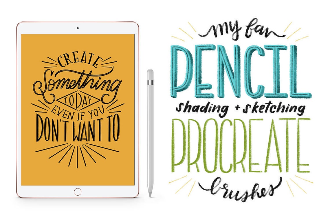 Favorite Pencil Procreate Brush Pack image 0
