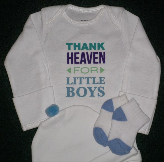 thank heaven for little boy outfit