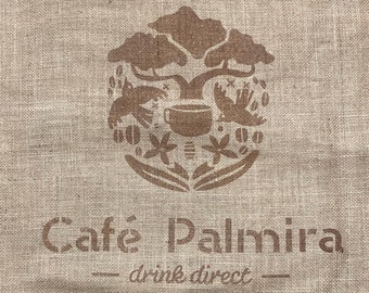 coffee sack, burlap coffee bag, burlap coffee sack, burlap sack