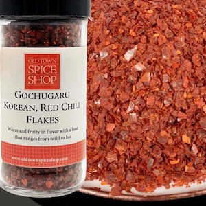 Gochugaru Chile Flakes, Dried Chilies, Korean Chili Pepper