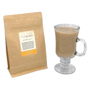 Pumpkin Spice Chai Tea Latte, Gourmet Chai Tea, Instant Chai Mix