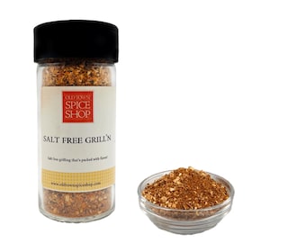 Salt-Free Grill'n Spice Blend: Bold Flavor Seasoning