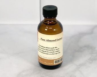 Pure Almond Extract, Almond Flavoring, Baking Emulsion