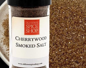 Cherrywood Smoked Sea Salt, BBQ Finishing Salt