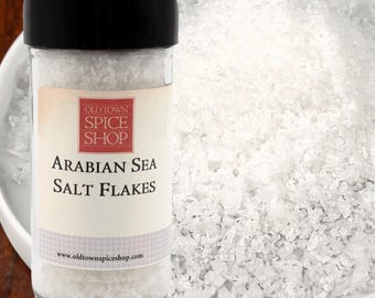 Sal en escamas del Mar Arábigo: Sal de acabado gourmet