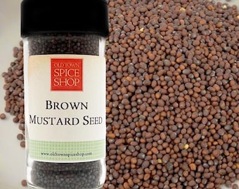 Brown Mustard Seeds: Whole Spice for Indian Cuisine