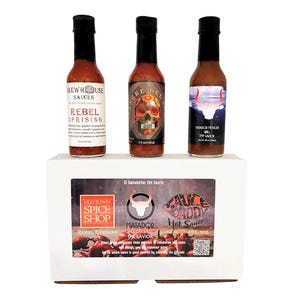 El Salvador Hot Sauce Gift Box: Medium Heat Sampler