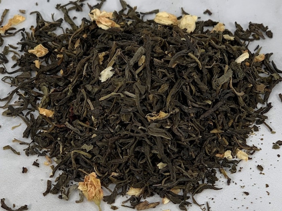 Fuzhou Jasmine Green Loose Leaf Tea, Fragrant Gourmet Tea