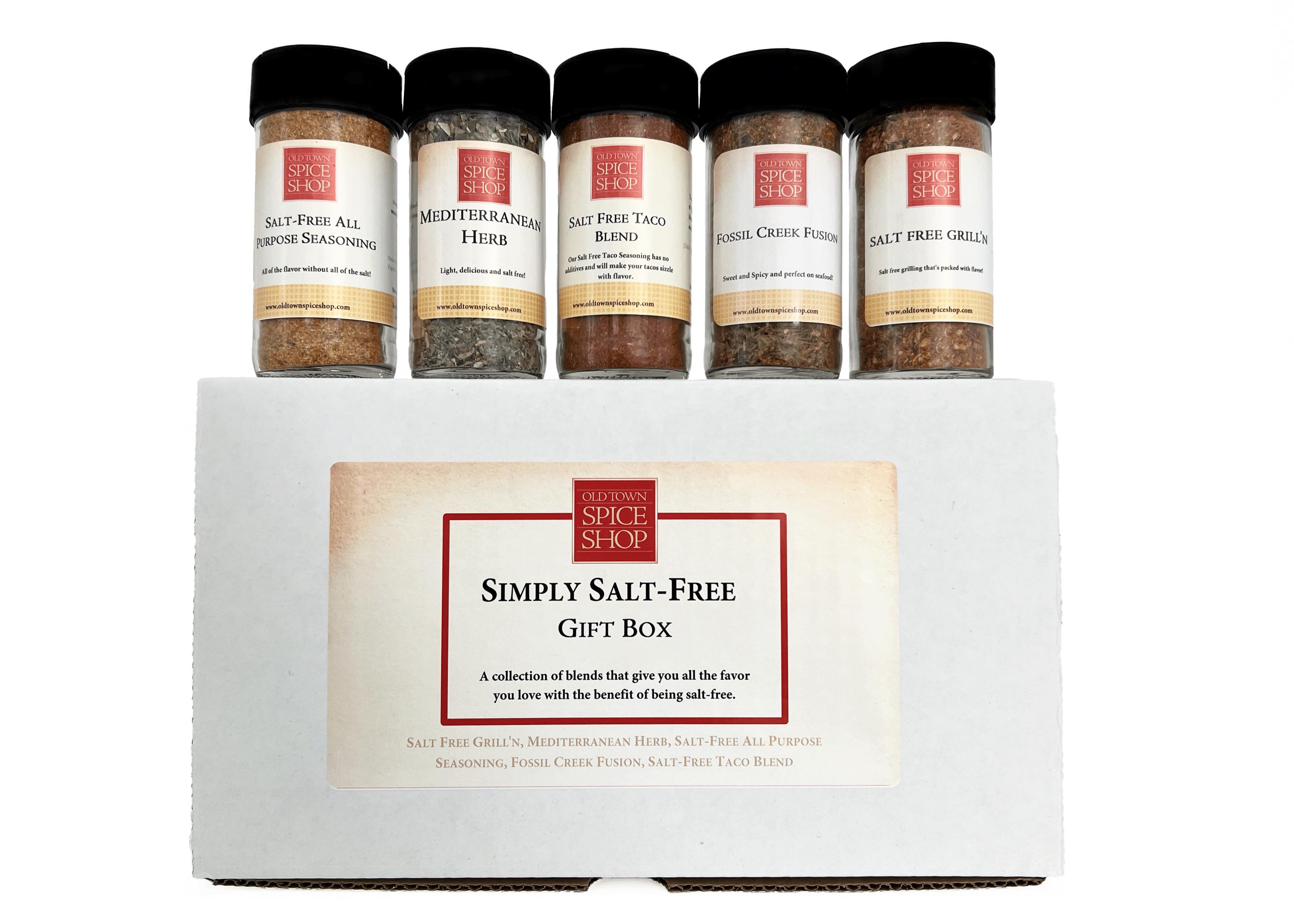 Simply Salt-Free Gift Box, Gourmet Spices, Gift for Mom or Dad