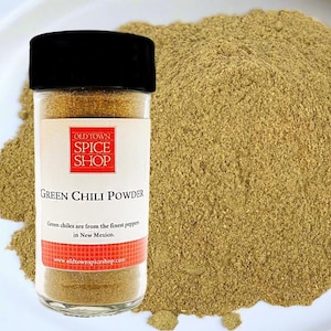 Green Chili Powder, Chile Powder, New Mexico Peppers